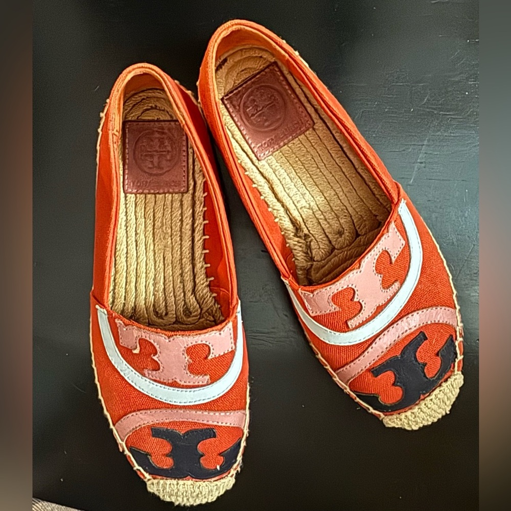 Tory Burch Espadrille Slip on Shoes Size 5.5